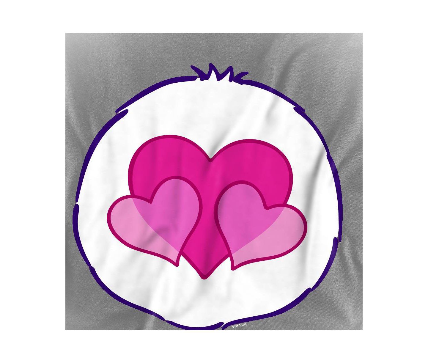 Мужская футболка Care Bears Harmony Belly, цвет: Фиолетовый — фото 3