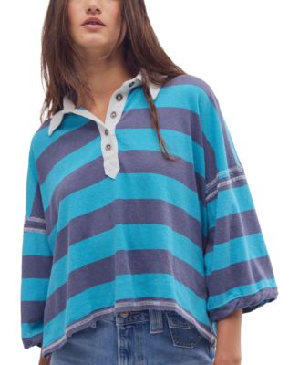 Women's Auggie Collared Oversized T-Shirt