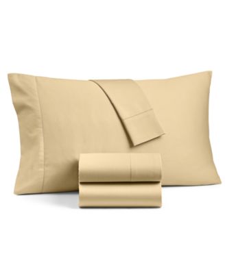 Solid 550 Thread Count 100% Cotton 4-Pc. Sheet Set, Queen