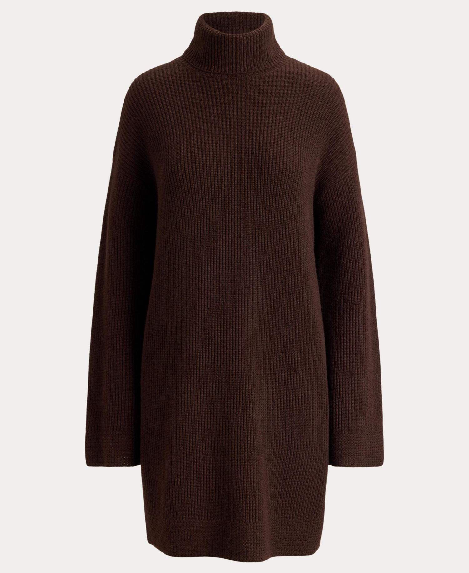 Women's Areena Wool-Cashmere Turtleneck Cocoon Sweater Dress