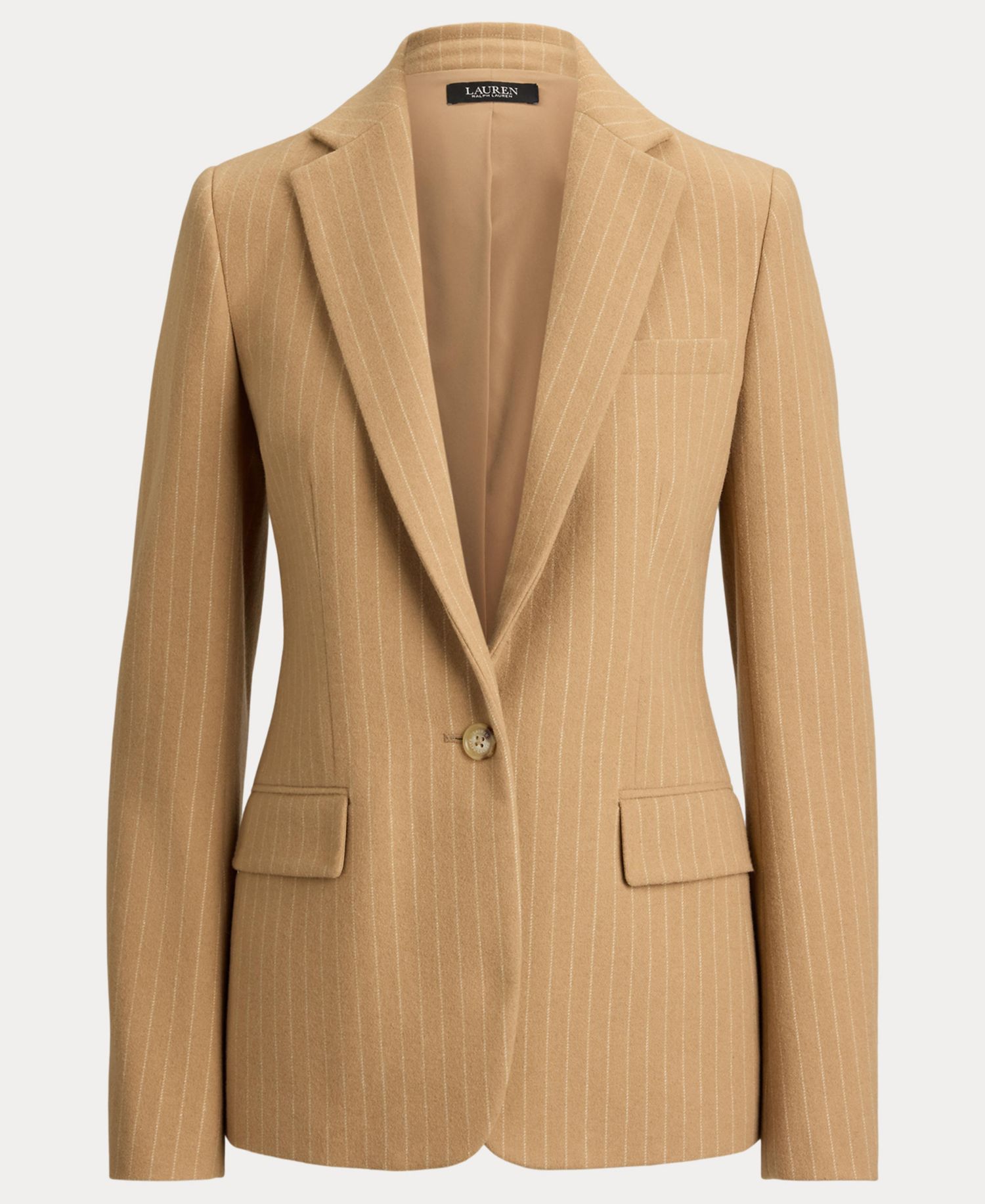 Women's Pinstripe Wool-Blend Blazer