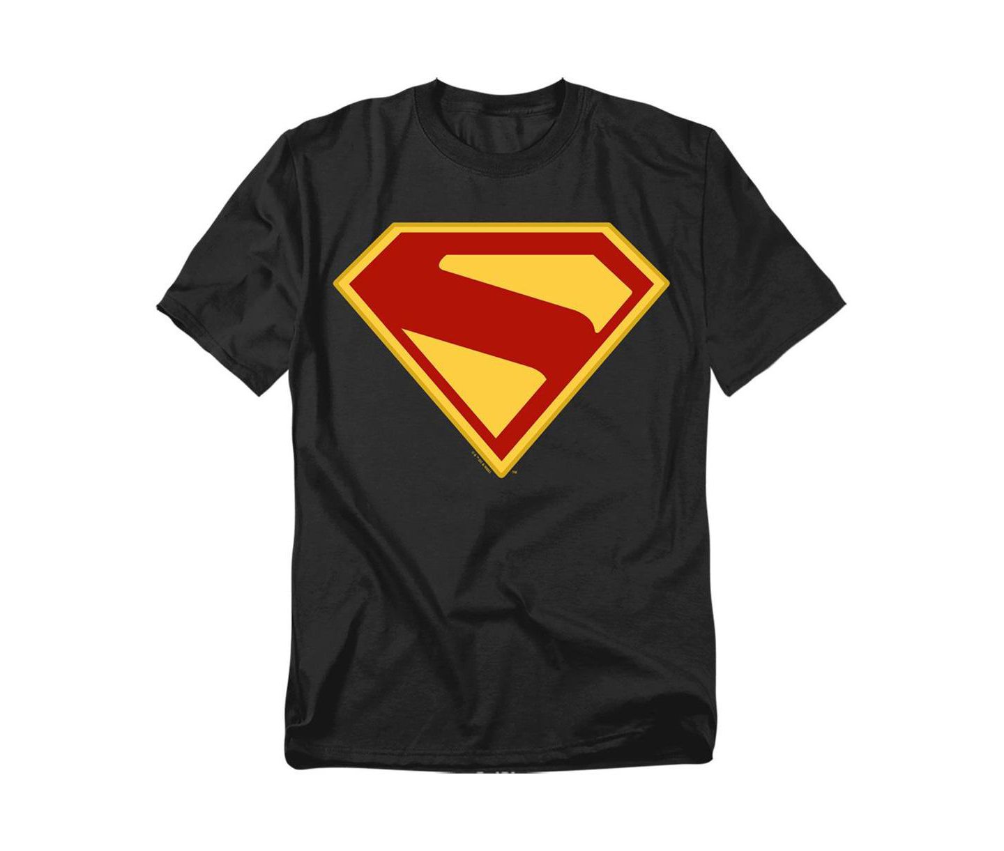 Мужская футболка Superman 2025 Logo, цвет: Чёрный — фото 1