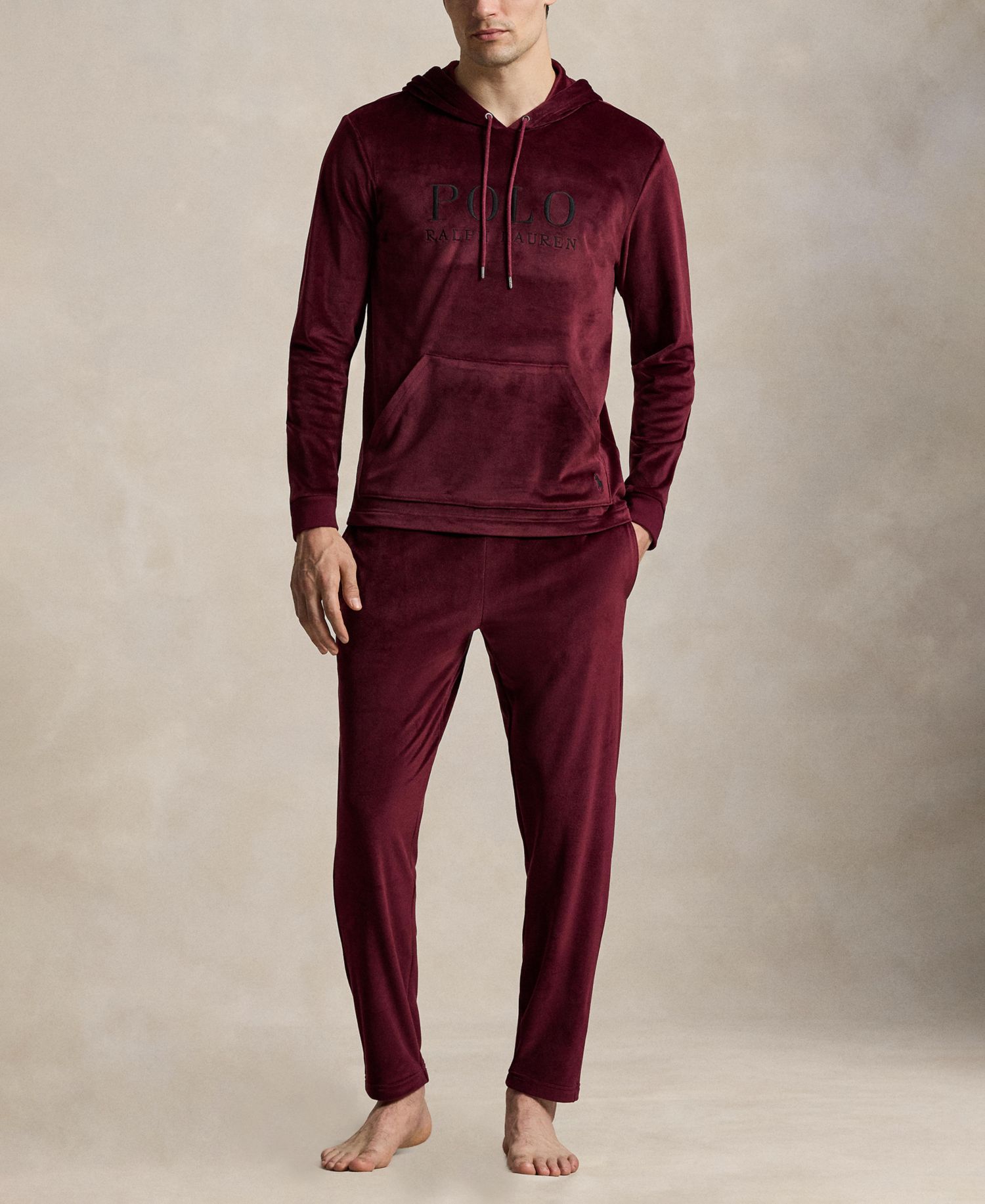 Men's Velour Pajama Pants