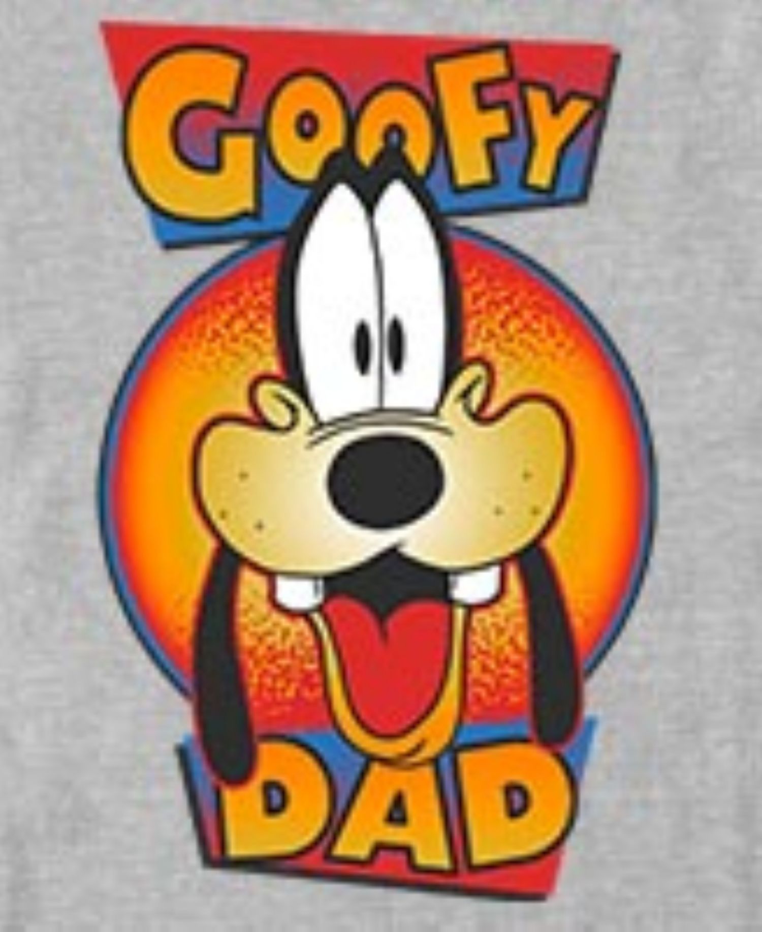 Men's Goofy Dad Mickey Short-Sleeve T-Shirt