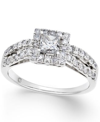 Macy's - Diamond Engagement Ring (1 ct. t.w.) in 14k White Gold