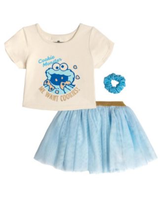 Toddler Girls' T-Shirt and Tutu Skirt Set