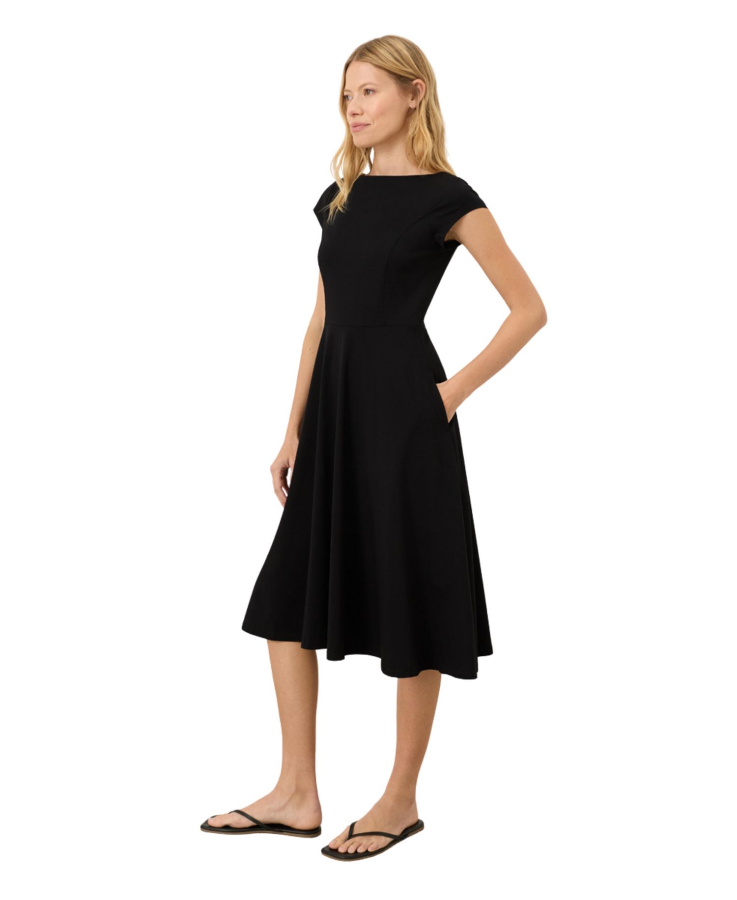 Women's Fit and Flare Ballet Dress Made with Organic Cotton