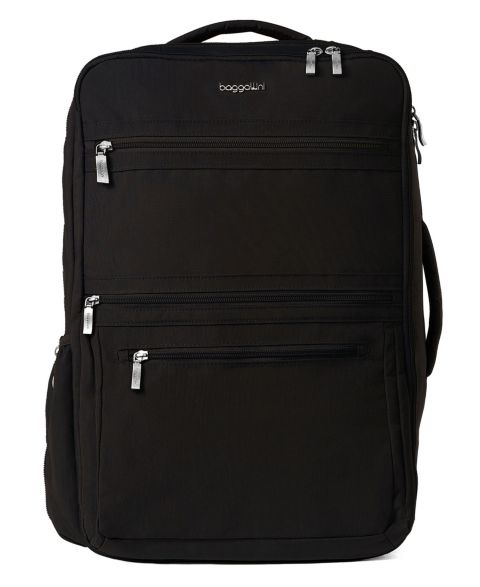 Рюкзак Baggallini Modern Convertible Small Messenger, цвет: Чёрный