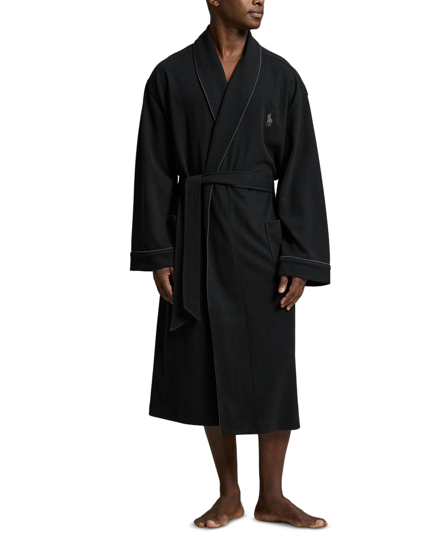 Men's Cozy Knit Robe