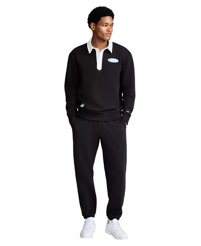 Men's Adjustable Hem Loose-Fit Sweatpants - thumbnail 2