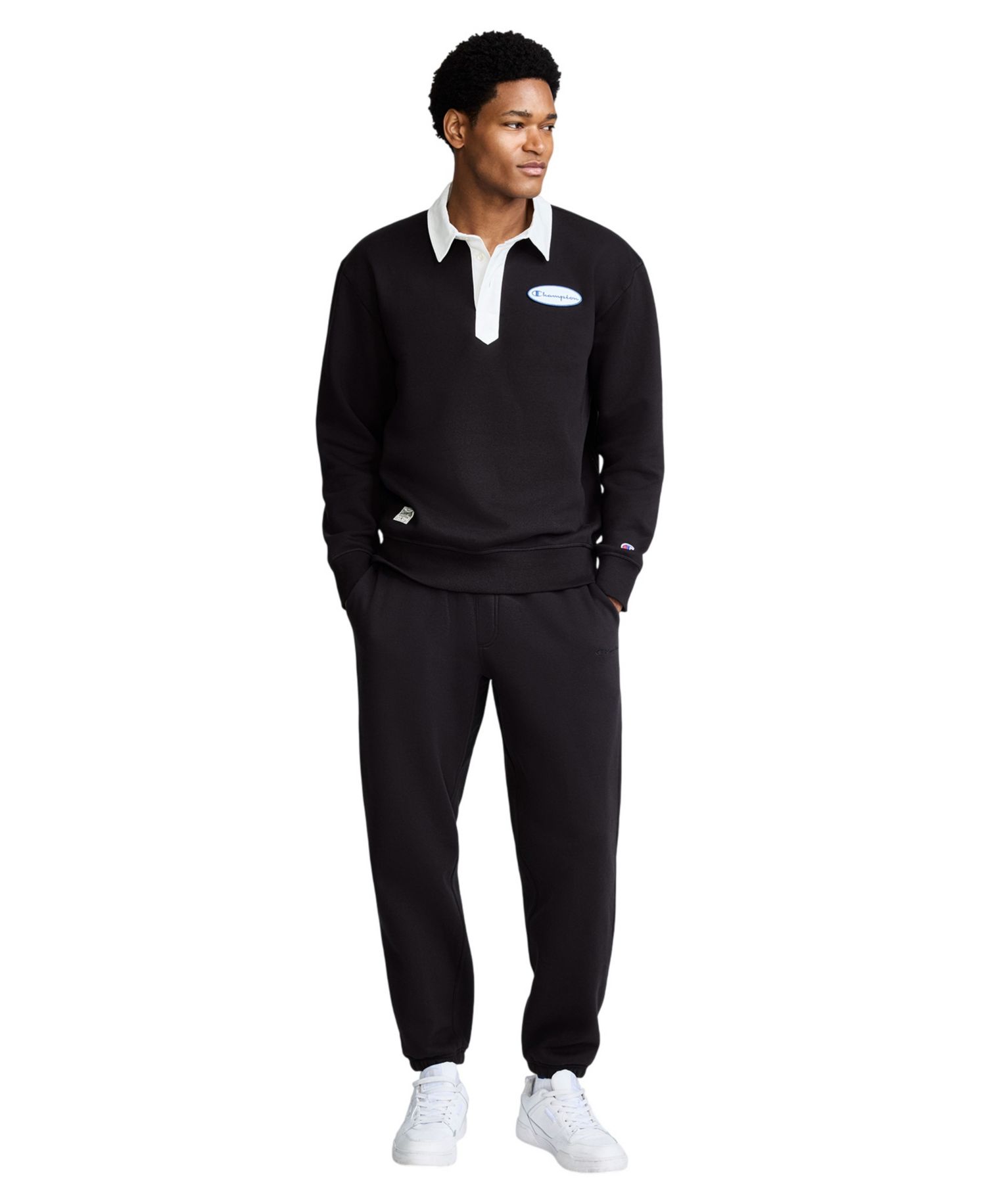Men's Adjustable Hem Loose-Fit Sweatpants