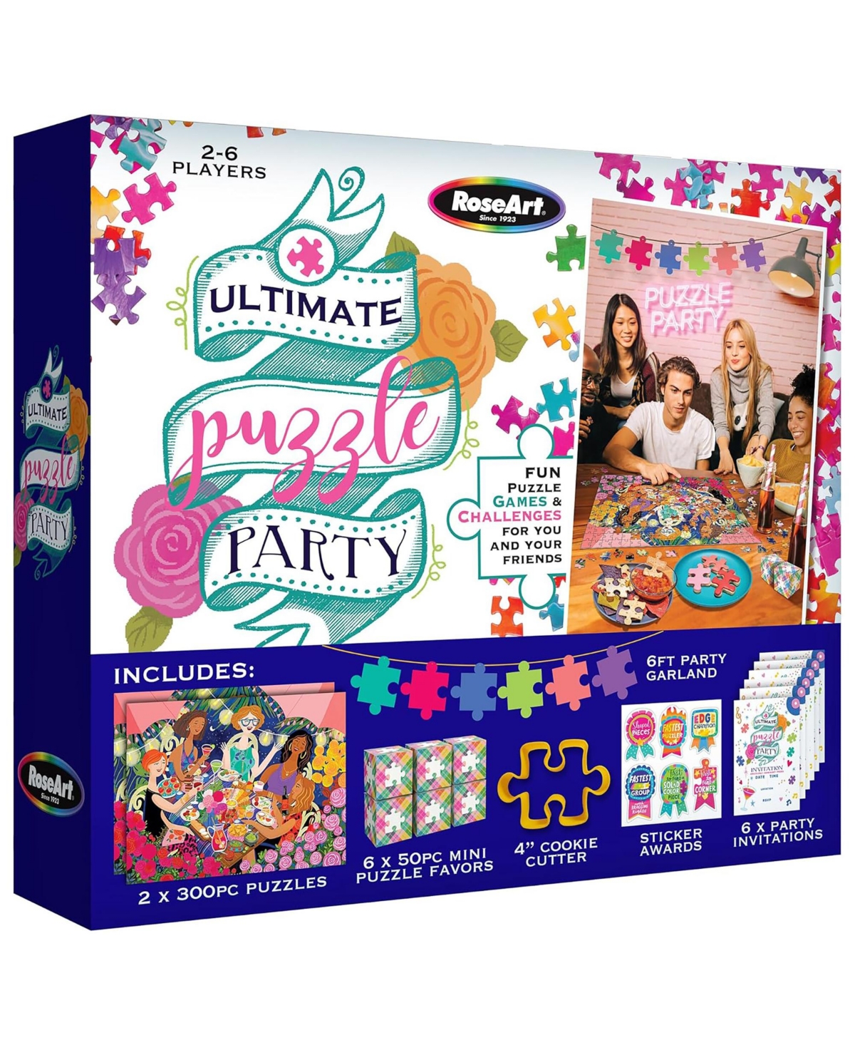 RoseArt: Puzzle Party Game Night