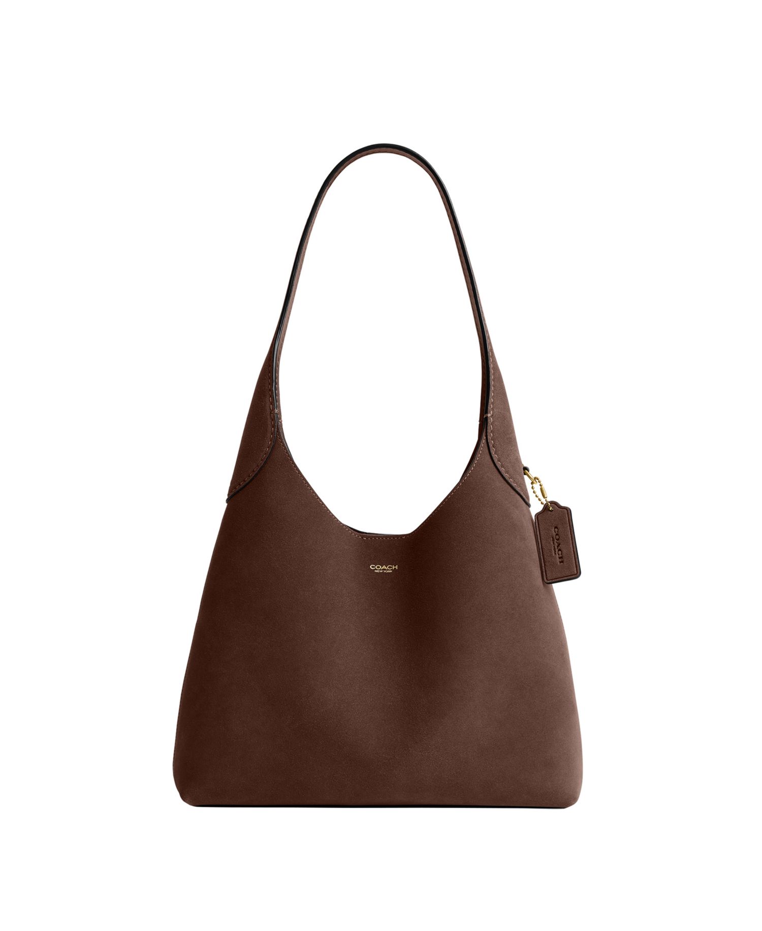 Brooklyn Medium Suede Shoulder Bag 28