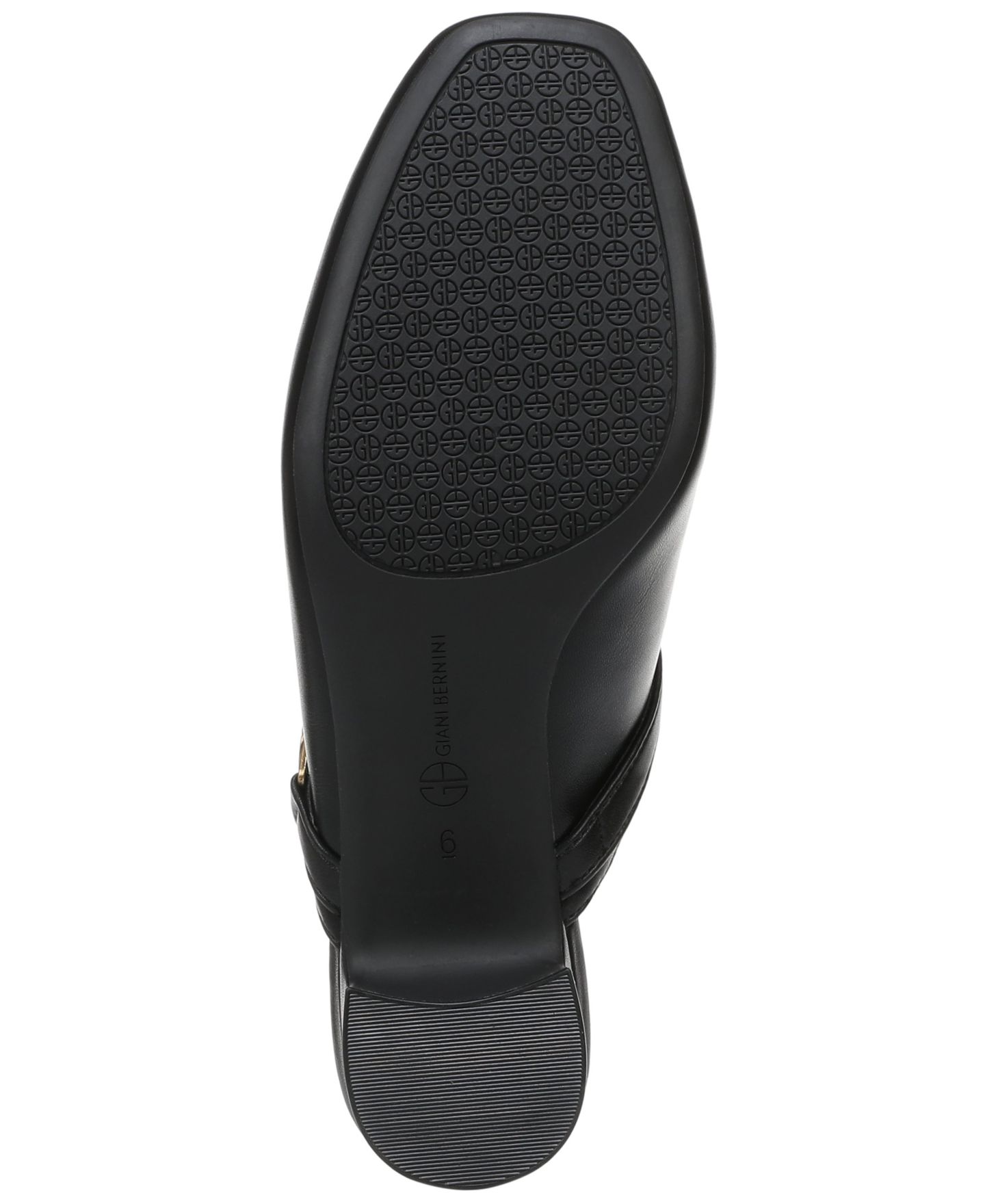 Женские сабо Giani Bernini Vellaa Block Heel Slip On Mules, цвет: Чёрный — фото 5