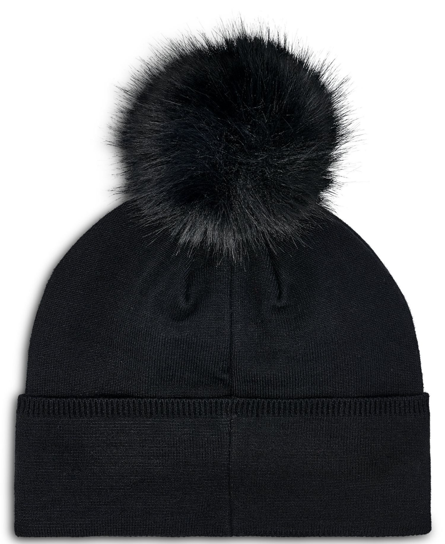 Fuzzy Bows Beanie Hat