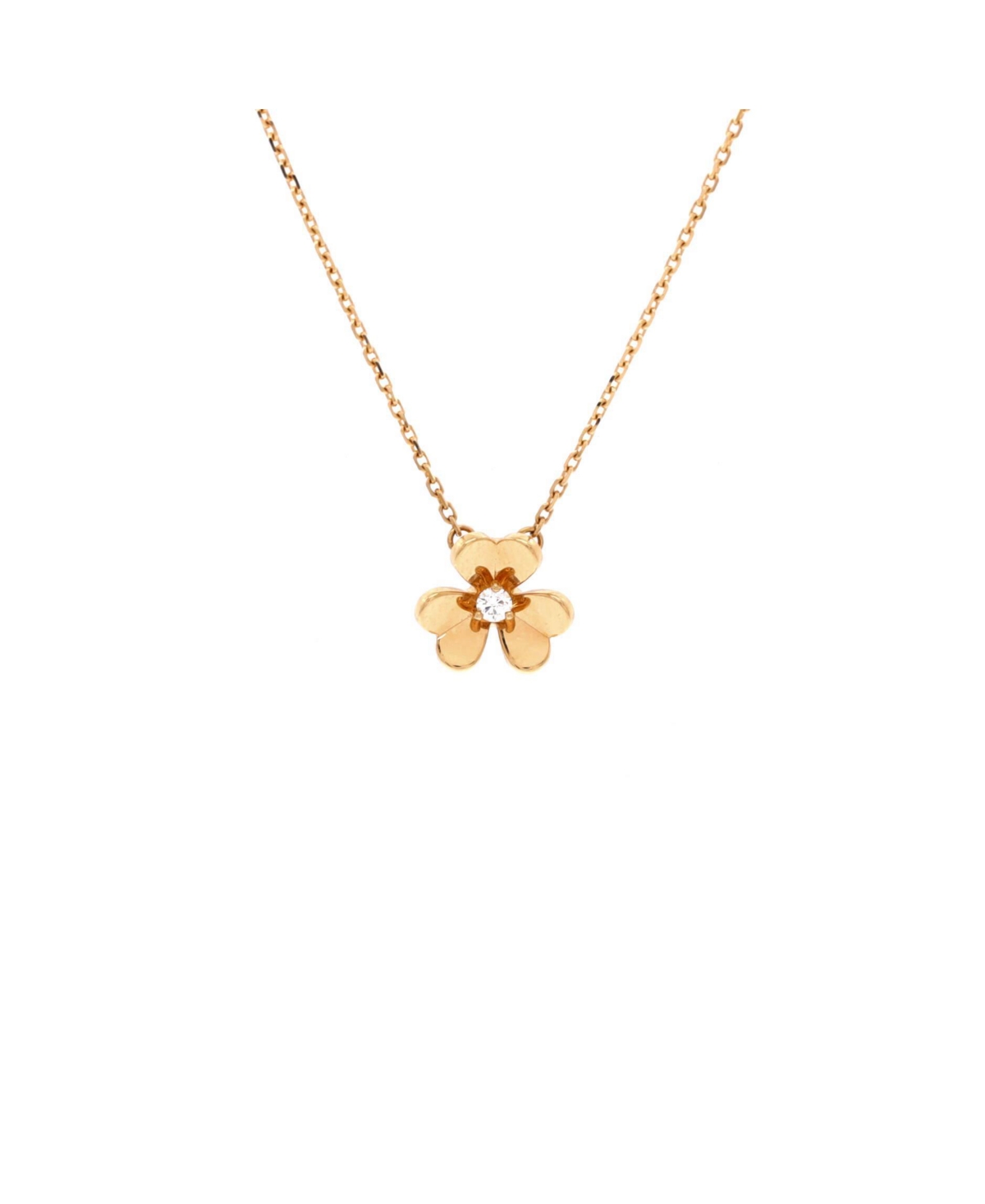 Pre-Owned Van Cleef and Arpels Frivole Pendant Necklace - 18k yellow gold