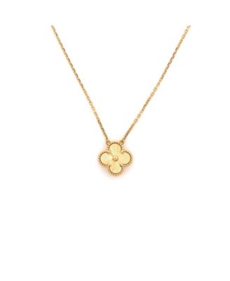 Pre-Owned Van Cleef and Arpels Vintage Alhambra Pendant Necklace