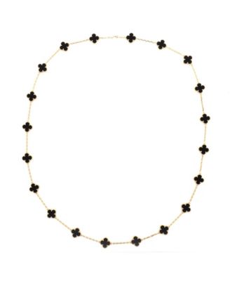 Pre-Owned Van Cleef and Arpels Vintage Alhambra 20 Motifs Necklace