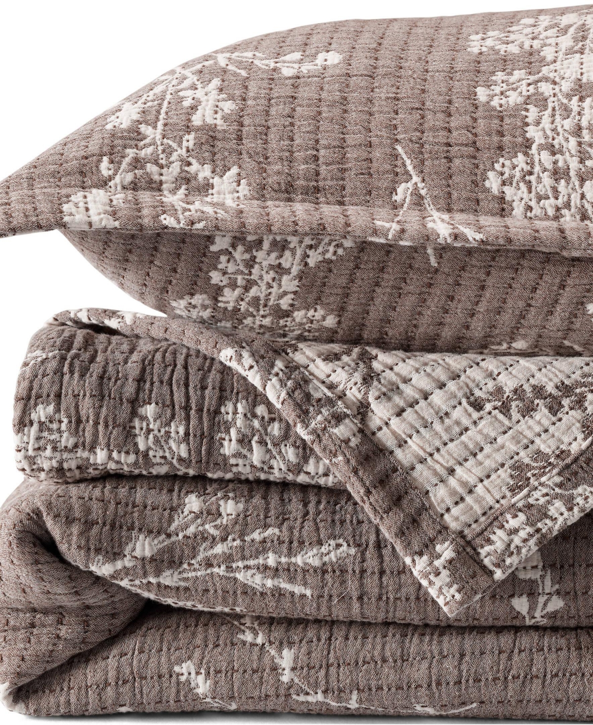 Lands' End Textured Coverlet