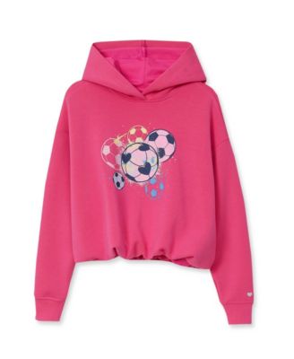 Girls Long Sleeve Bubble Active Hoodie