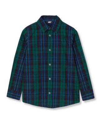 Boys Holiday Long Sleeve Poplin