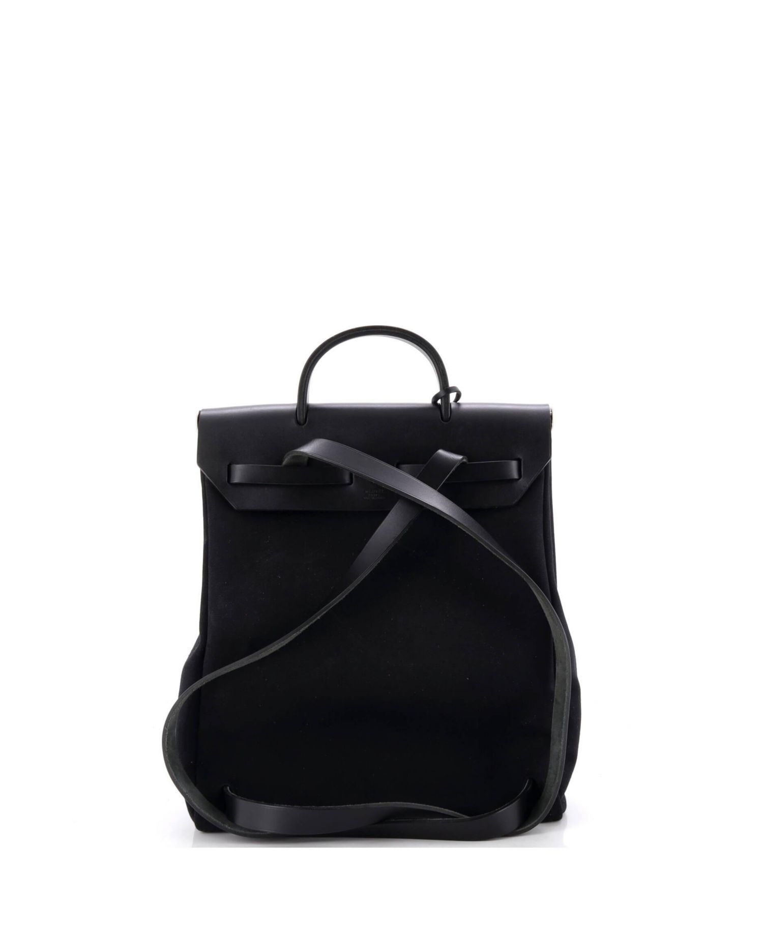 Pre-Owned Hermes Herbag A Dos Backpack Toile