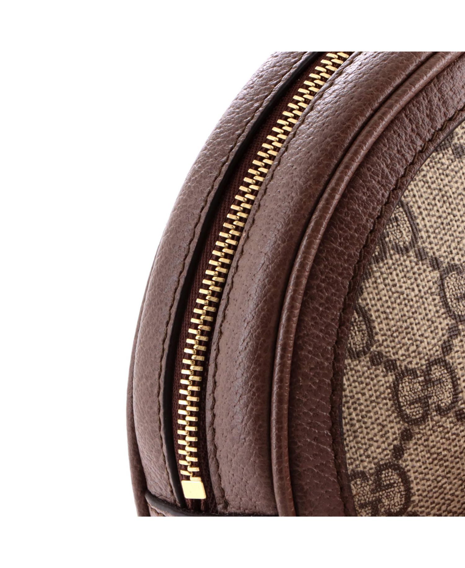 Mini Ophidia Round Backpack GG Coated Canvas