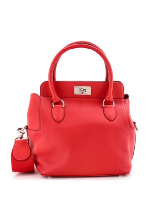 Pre-Owned Hermes 20 Toolbox Bag Swift