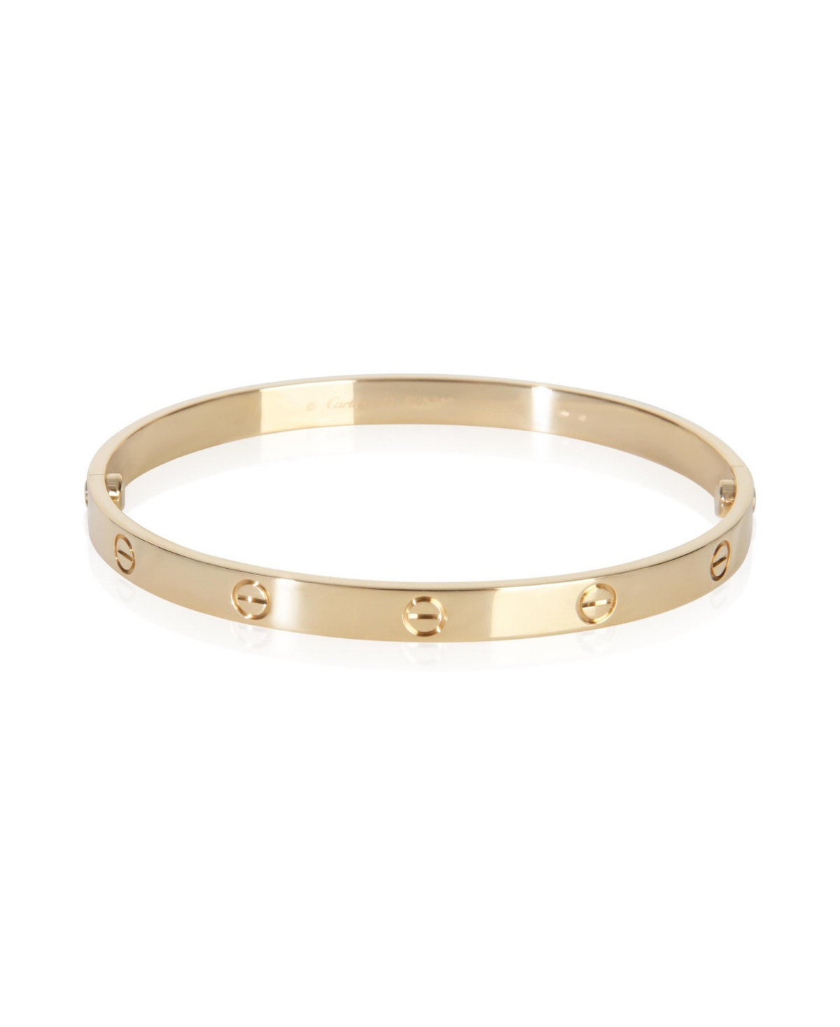 Pre-Owned Cartier Yellow Gold Love Bracelet