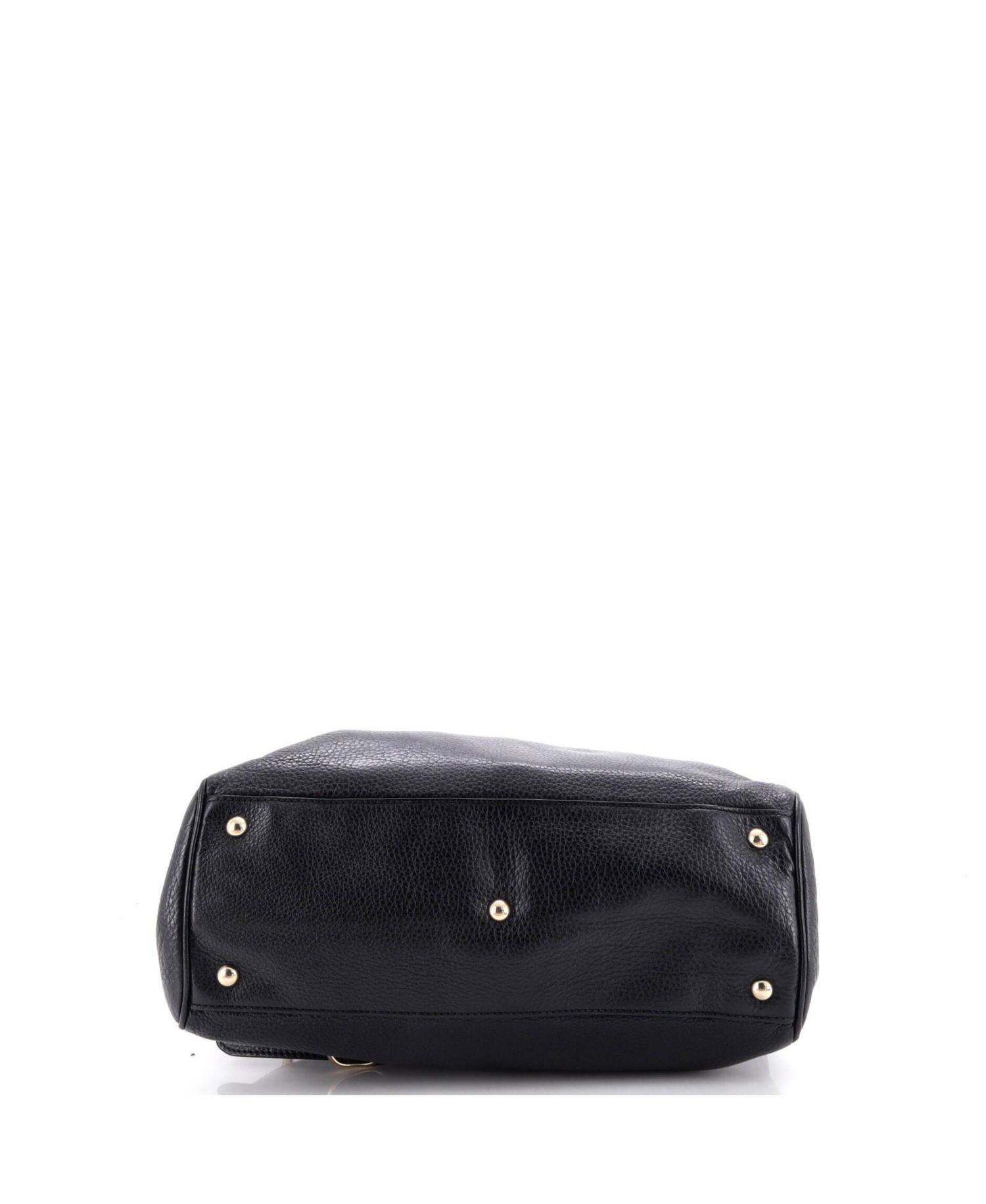 Medium Bamboo Shopper Tote Leather