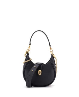 Mini Serpenti Ellipse Crossbody Bag Leather