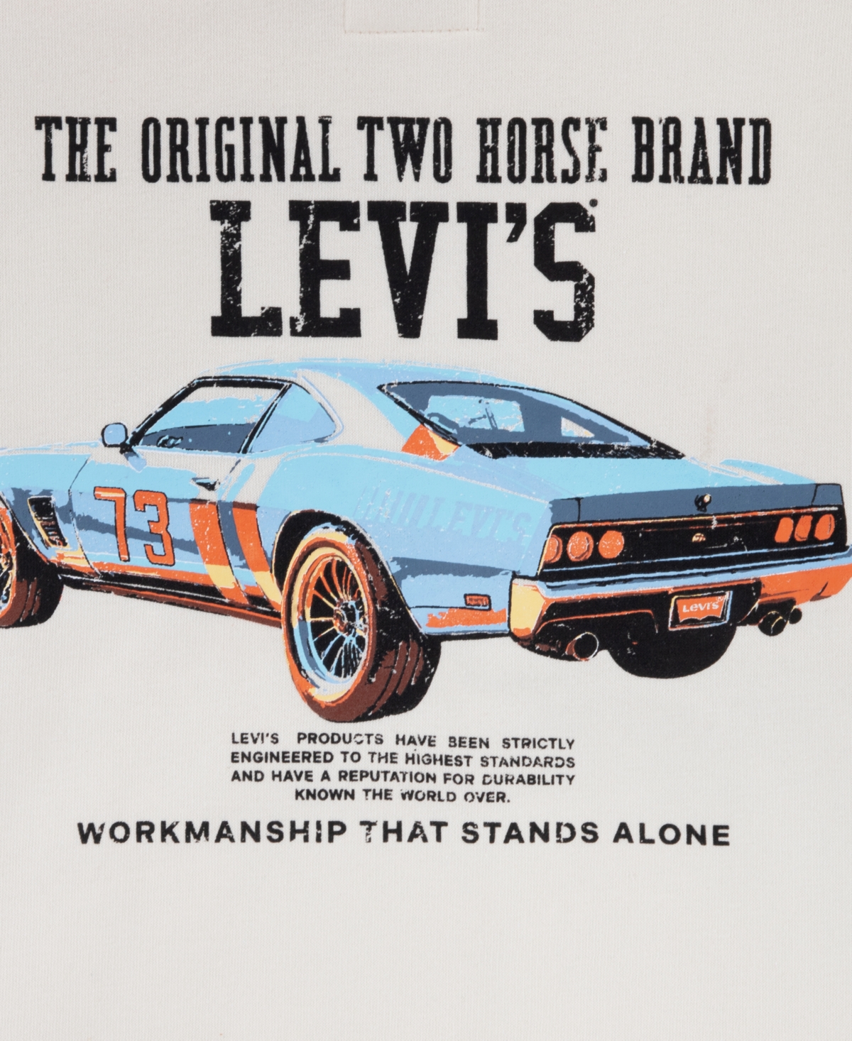 Levi's Boys' 8-20 Rev The Engine Graphic Hoodie