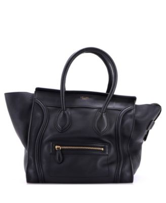 Mini Luggage Bag Smooth Leather