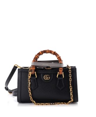 Small Diana NM Convertible Shoulder Bag Leather