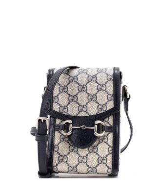 Mini Horsebit 1955 Crossbody Bag GG Coated Canvas with Leather