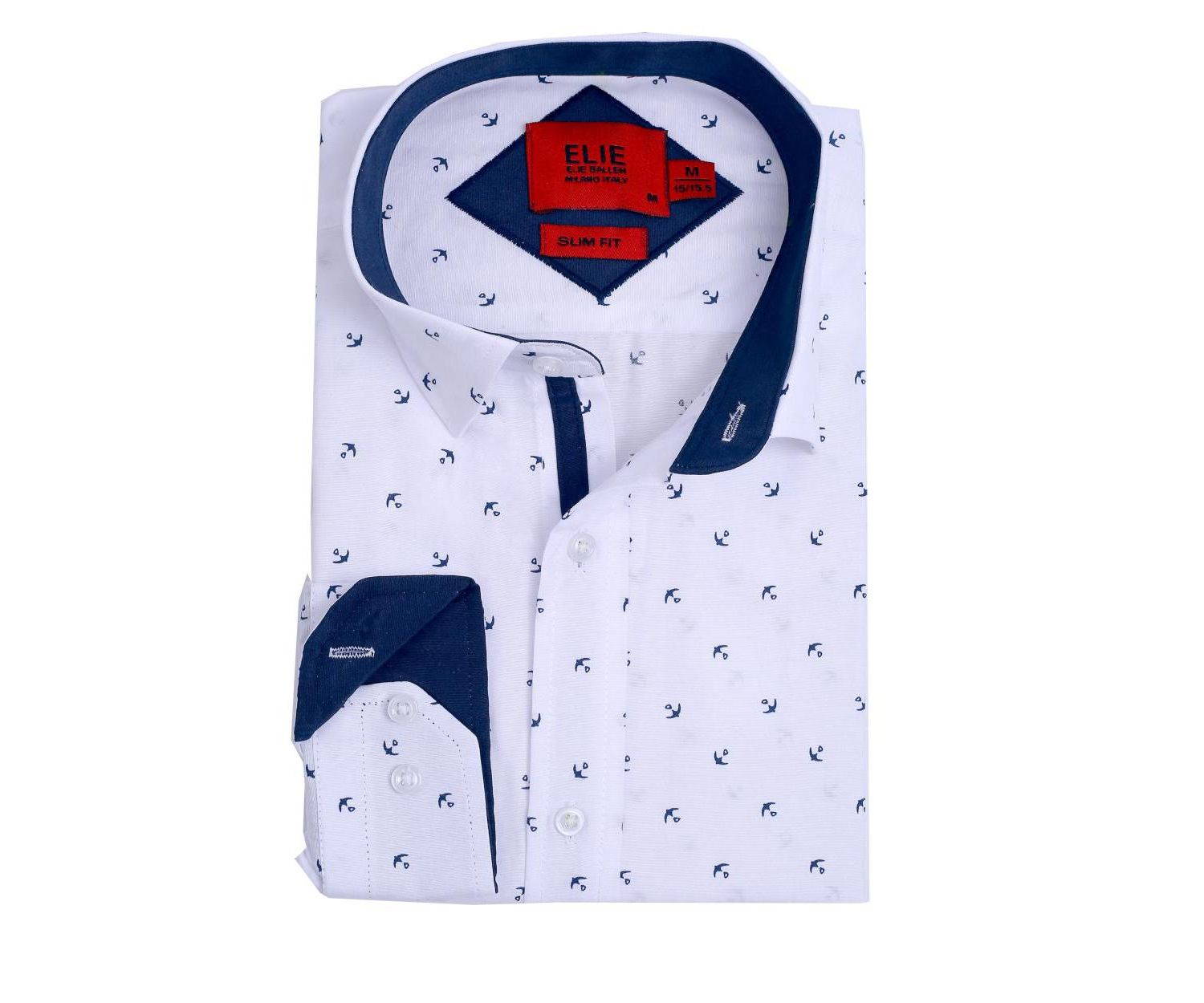 Men's Slim Fit Stylish Button-Down Shirt