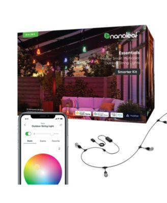 Matter Smart Outdoor String Lights Smarter Kit