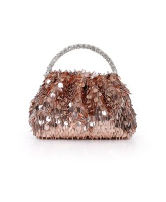 Woman's Noa Mix Sequin Ombre Pouch Clutch