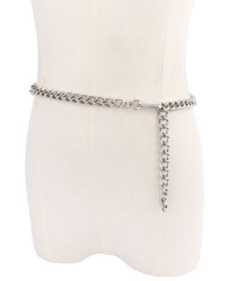 Women's MK Logo Metal Chain Belt