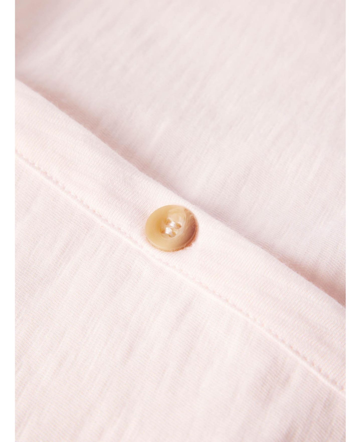 Женский топ Whistles Ella Cotton V-Neck Short-Sleeve, цвет: Бледный розовый — фото 5