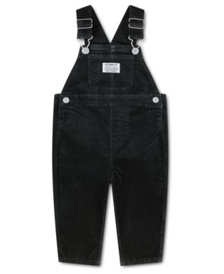 Baby Boys' Corduroy Square Neck Overalls