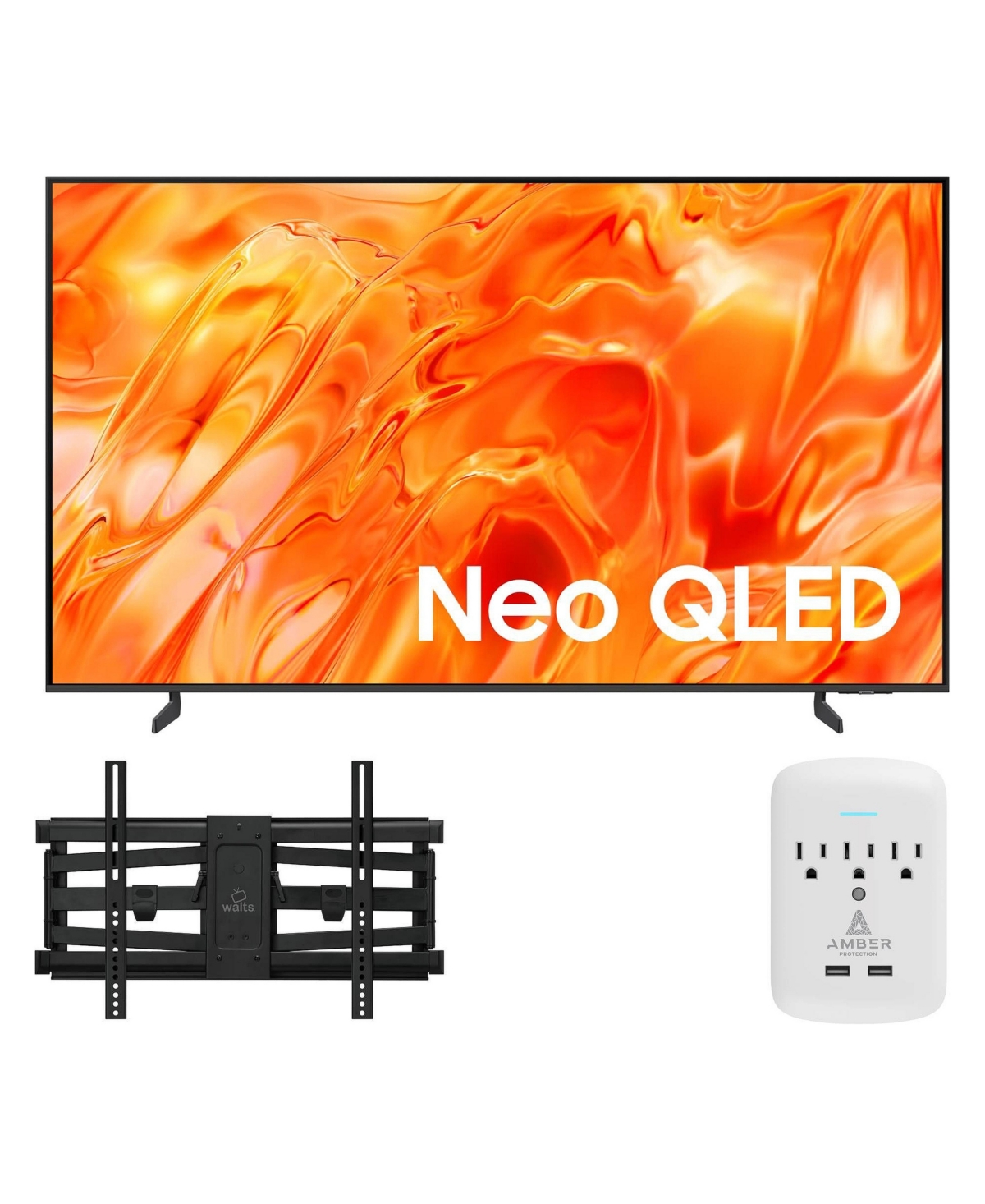 Samsung 43" Neo Qled 4K Ultra Hd Smart Tv - Black