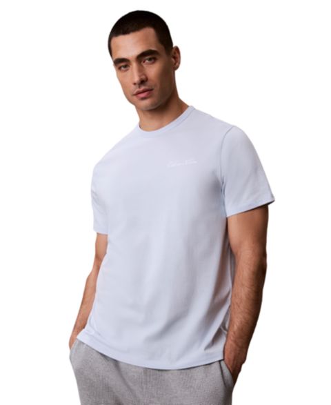 Свитшоты Script для мужчин, круглый вырез — Calvin Klein, цвет: Plein Air