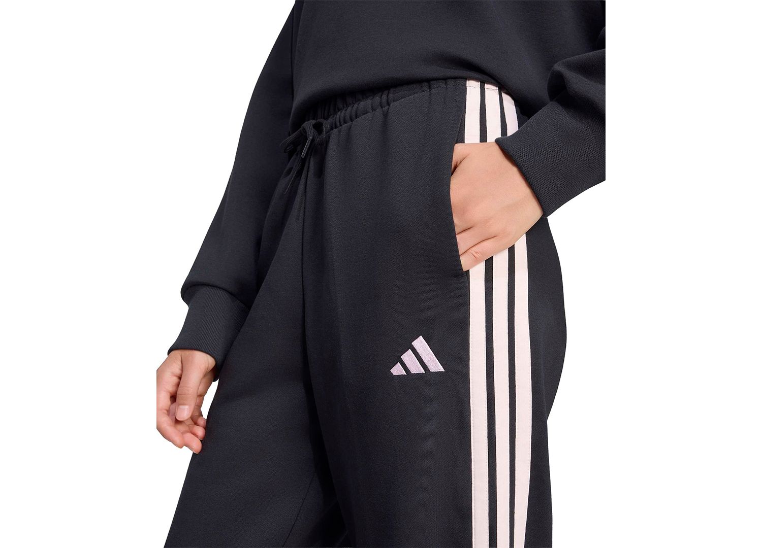 Зауженные брюки из флиса в 3 полосы Women's Essentials