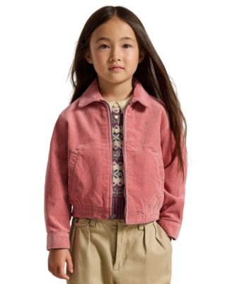 Girls' 2T-6X Corduroy Long-Sleeve Jacket