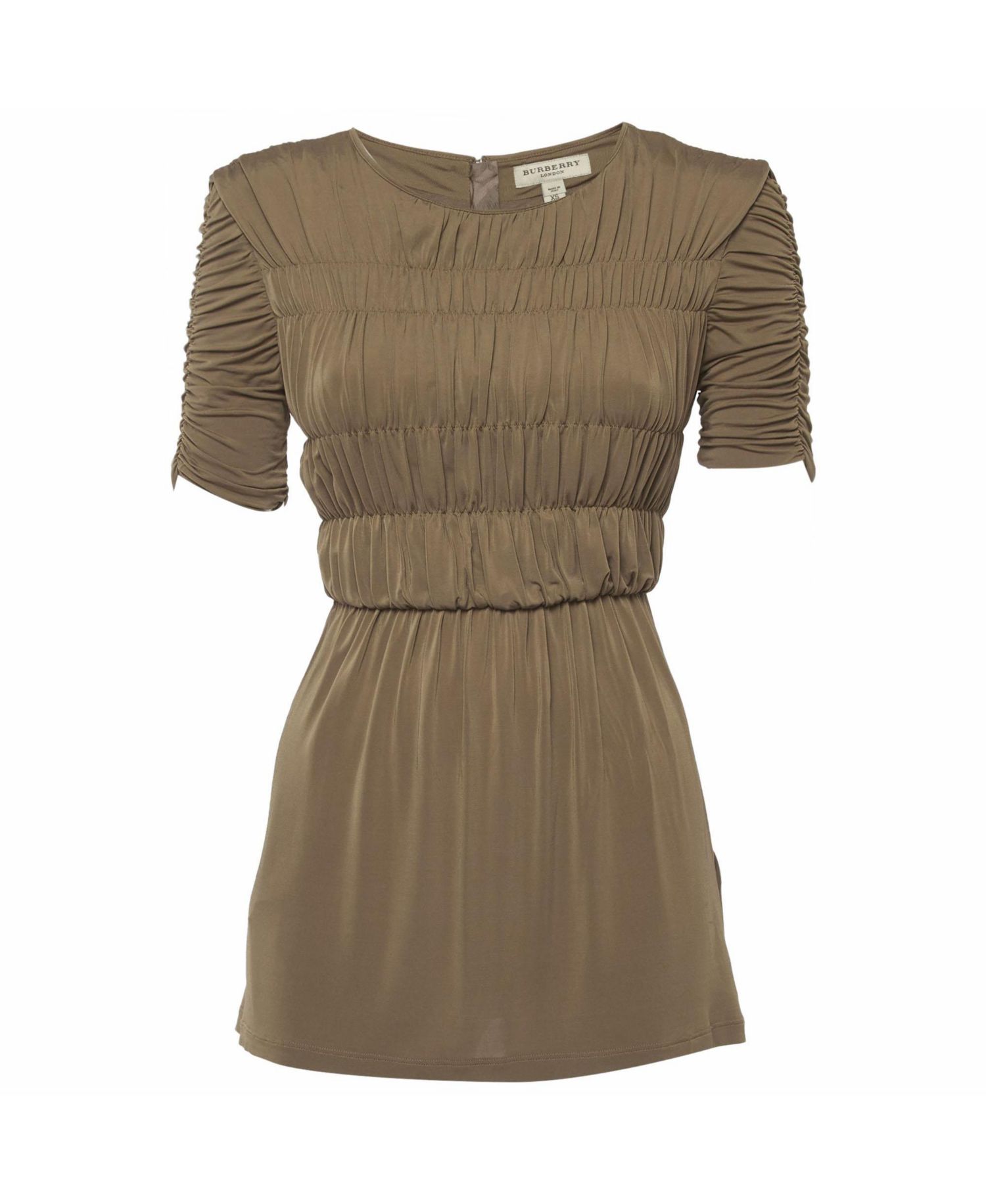 Women's Ruched Jersey Smocked Top