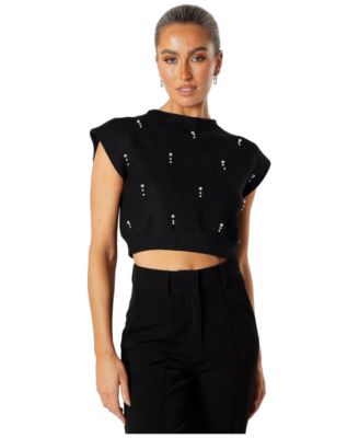 Women's Malani Beaded Sleeveless Top