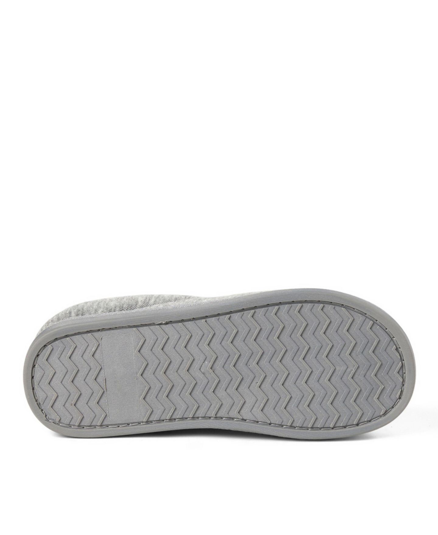Женские тапочки Dearfoams Christmas Morning Crew Slippers, цвет: Светлый меланжевый серый — фото 5