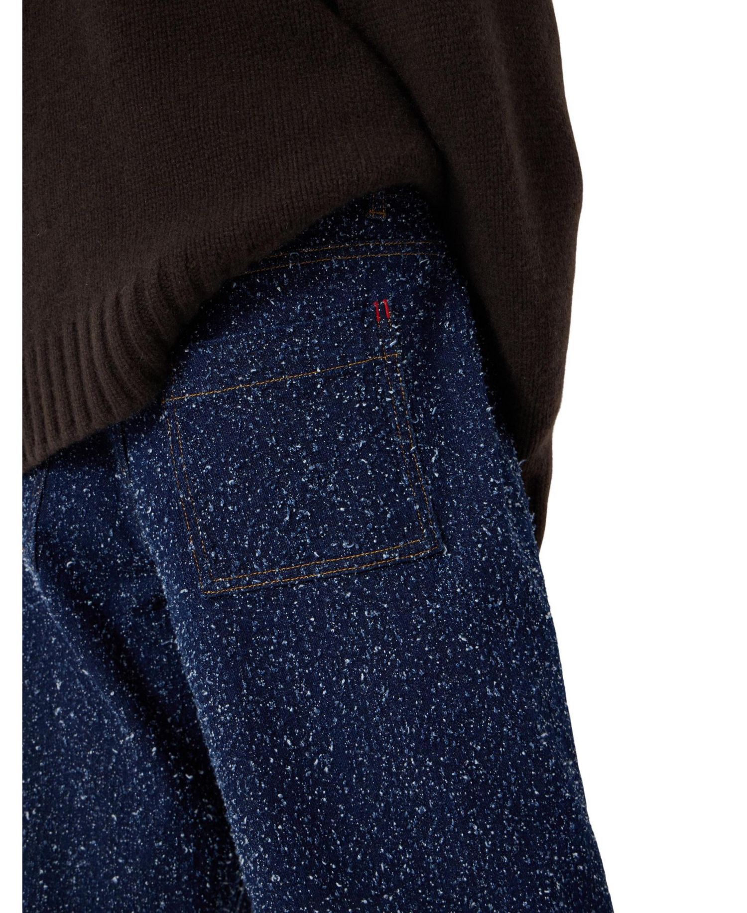 Women's Saskia Textured Straight-Leg Jeans