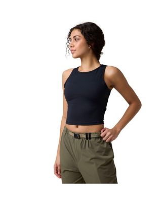 Women's Destination Mesh-Back Cropped Tank Top